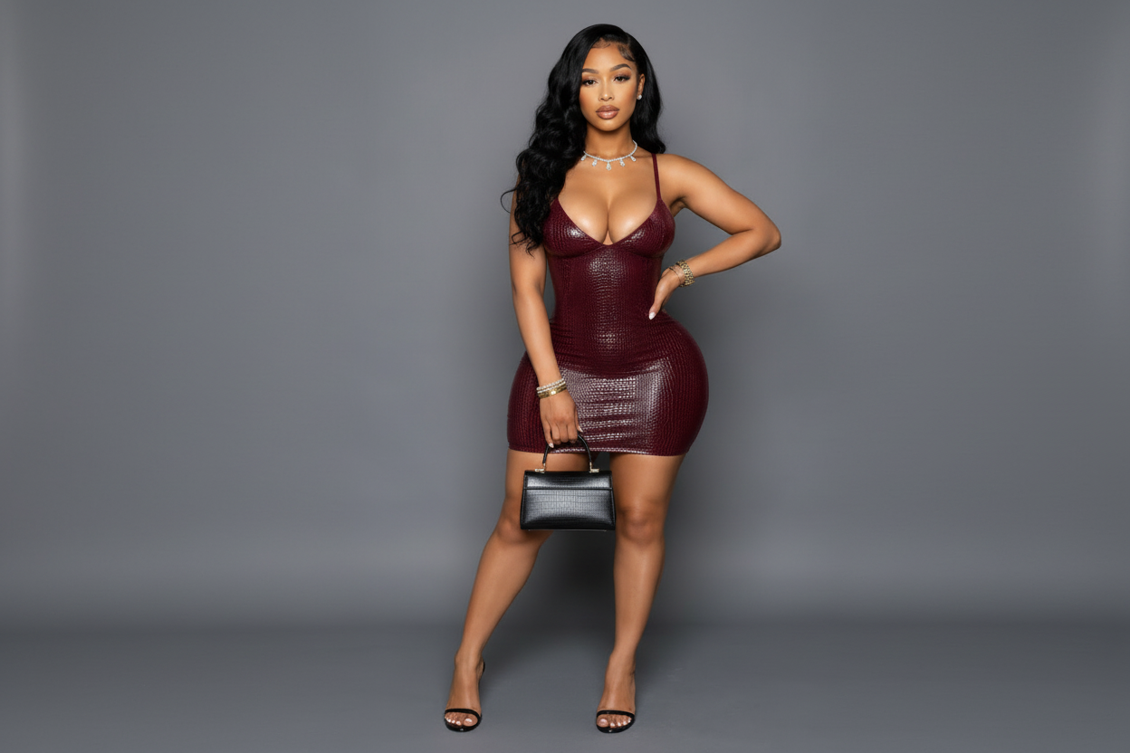 Midnight Luxe Mini Dress