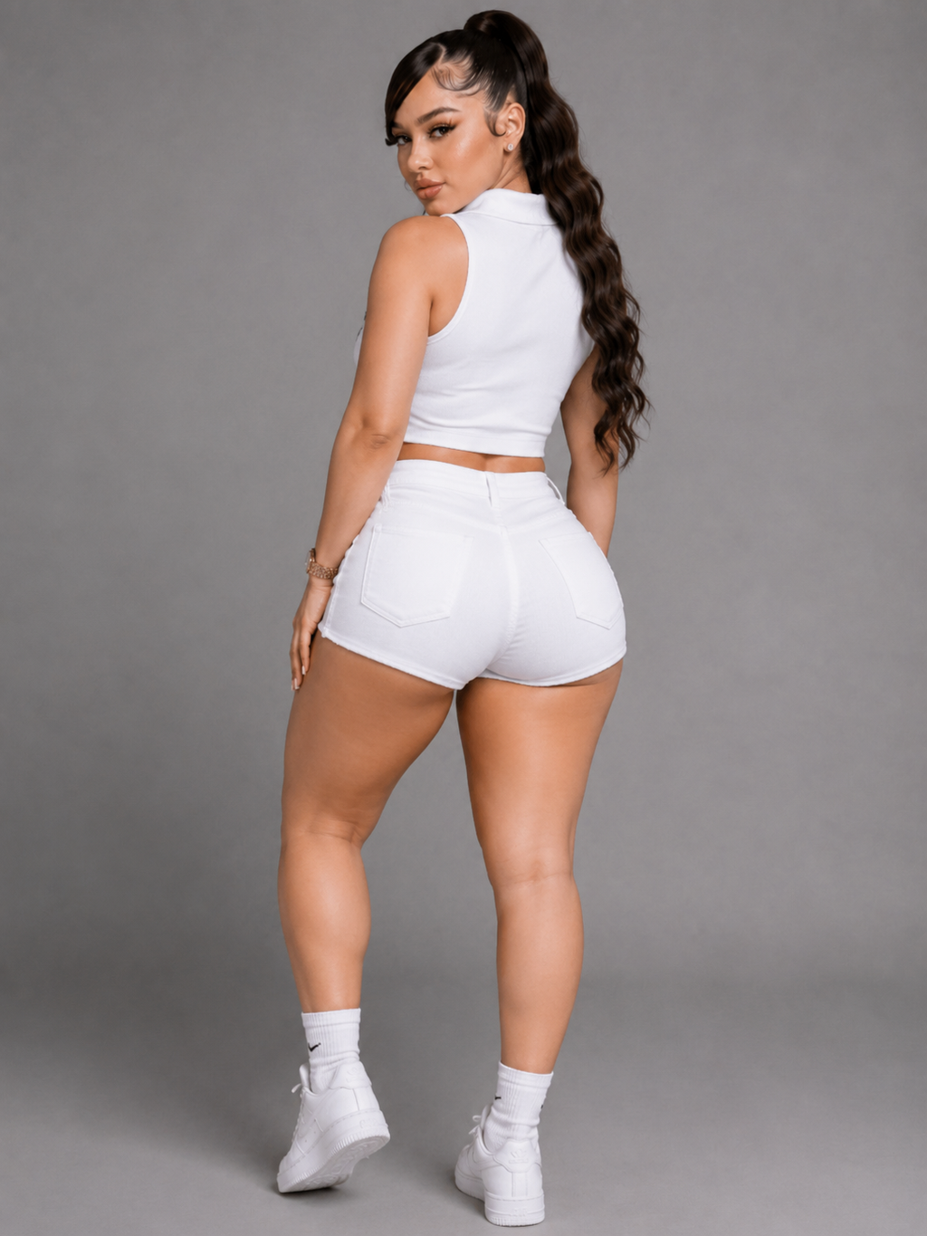Varsity Baddie Crop Top