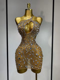 Midnight Onyx Crystal Mesh Mini